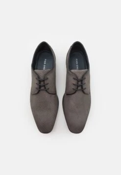 Pier One LEATHER - Schnürer - Dark Grey -Pier One Verkäufe d23975841af045e1be7d4881d1e30800