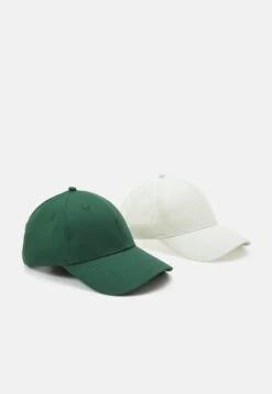 Pier One UNISEX 2 PACK - Cap - Green/off White -Pier One Verkäufe dc65a133b29b44b0b489ea3a78f3a08f 1