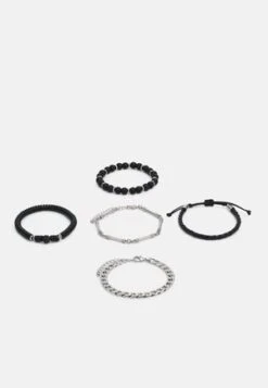 Pier One 5 PACK - Ring - Silver-coloured -Pier One Verkäufe de06228a4ecd40d48ae078a71578fdd3
