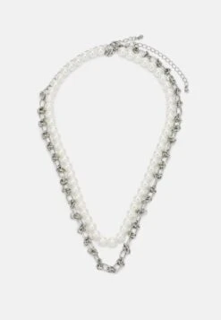 Pier One 2 PACK UNISEX - Halskette - Silver -Pier One Verkäufe e245ed3a0c4448518c382a29b6da13e2 1