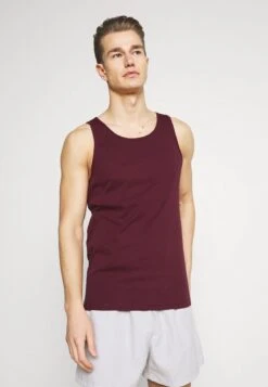 Pier One 3 PACK - Unterhemd/-shirt - Dark Blue/bordeaux/off-white -Pier One Verkäufe e5c0c269801440abb1025cc34256b4eb