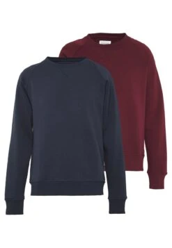 Pier One 2 PACK - Sweatshirt - Dark Blue/bordeaux -Pier One Verkäufe e8ca40f9b80c4f6f9ec83d1f66be0f35 1
