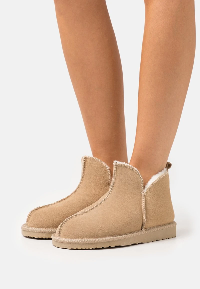 Pier One LEATHER - Hausschuh - Beige 2 Pier One LEATHER - Hausschuh - Beige