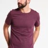 Pier One T-Shirt Basic - Bordeaux Melange -Pier One Verkäufe f8786116f078433ead2135d29ff876ec