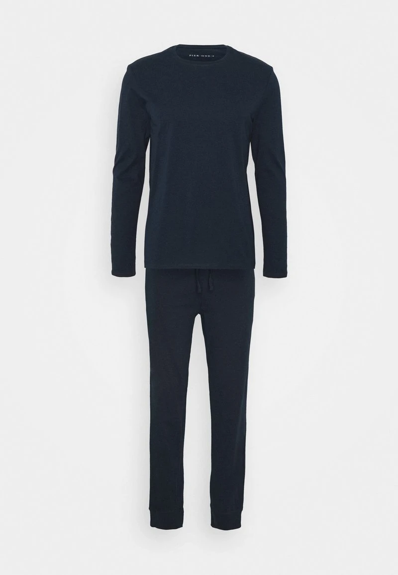 Pier One Nachtwäsche Set - Dark Blue 6 Pier One Nachtwäsche Set - Dark Blue – Bild 4
