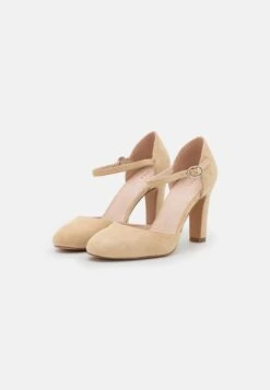 Pier One LEATHER - Pumps - Beige -Pier One Verkäufe f90b2b4a5c8a4181a1e87ac9442b9f1b