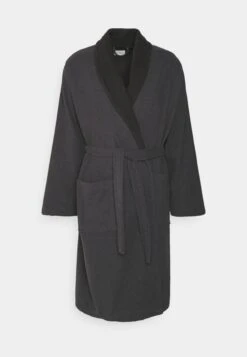 Pier One SHAWL TOWEL BATHROBE - Bademantel - Dark Grey -Pier One Verkäufe fc899b7e716e4af0a060b8230c31bf9e