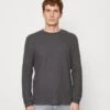 Pier One Langarmshirt - Dark Grey -Pier One Verkäufe fd43d75b951a4be4b8307ccbb53764b1