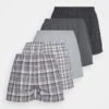 Pier One 5 PACK - Boxershorts - Black/grey/white