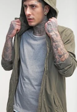 Pier One Parka - Khaki -Pier One Verkäufe ffa45efc2dcd46dca209c3efa063c7ea